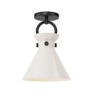 One Light Semi-Flush Mount by Alora