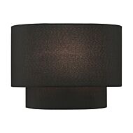 Bainbridge 1-Light Wall Sconce in Black