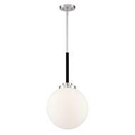 Elle 1-Light Pendant in Polished Nickel