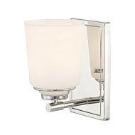 Stella 1-Light Wall Sconce in Polished Nickel