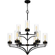 Nine Light Chandelier by Quoizel