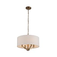 Four Light Chandelier by Kalco