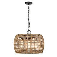 Three Light Outdoor Pendant by Golden