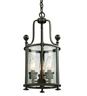 Z-Lite Wyndham 3-Light Pendant Light In Bronze