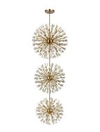 Vera 74-Light 7Chandelier in Satin Gold