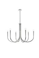 Layne 6-Light Chandelier in Chrome