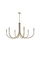 Layne 6-Light Chandelier in Gold