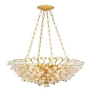 Eight Light Chandelier by Corbett Lighting