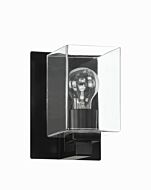 McClane 1-Light Wall Sconce in Flat Black