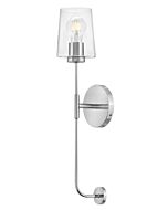 Kline 1-Light LED Bathroom Vanity Light in Chrome