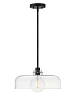 Maisie 1-Light LED Pendant in Black