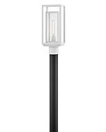 Republic 1-Light LED Post Mount in Textured White