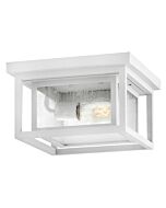 Republic 2-Light LED Flush Mount in Textured White