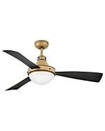 Oliver 50" LED Smart Fan in Heritage Brass