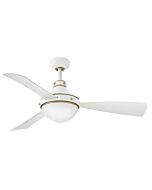 Oliver 50" LED Smart Fan in Matte White