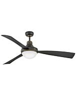 Oliver 62" LED Smart Fan in Matte Black