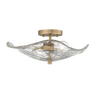 Two Light Semi-Flush Mount by Golden