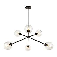 Six Light Chandelier by Alora