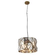 Three Light Pendant by Metropolitan