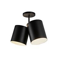 Two Light Semi-Flush Mount by Kuzco Lighting