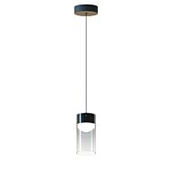 Highball 1-Light LED Mini Pendant in Gunmetal