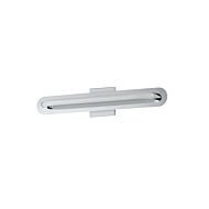 Loop 1-Light LED Wall Sconce in Polished Chrome