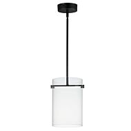 Polo 1-Light LED Mini Pendant in Black