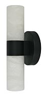 Luella 2-Light Wall Bracket in Black