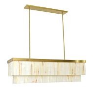 Elora 7-Light Pendant in Brass