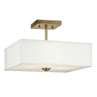 Three Light Semi Flush Mount by Kichler