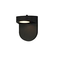 LEDge 1-Light LED Outdoor Wall Sconce in Black