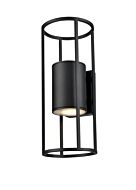 DVI Starline 2-Light Outdoor Wall Sconce in Black