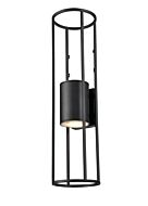 DVI Starline 2-Light Outdoor Wall Sconce in Black