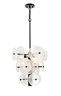 DVI Carousel 8-Light Pendant in Ebony