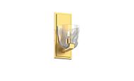 DVI Chalice 1-Light Wall Sconce in Brass