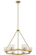 DVI Chalice 6-Light Pendant in Brass