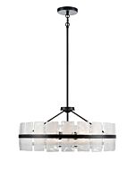 DVI Luna 5-Light Pendant in Ebony