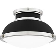 Two Light Flush Mount by Quoizel