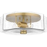 Two Light Flush Mount by Quoizel