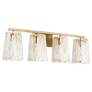 Four Light Vanity by Quorum