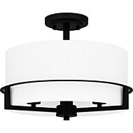 Three Light Semi Flush Mount by Quoizel