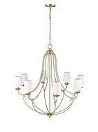 Eight Light Chandelier by Millennium