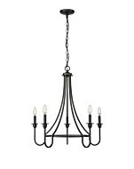 Five Light Chandelier by Millennium