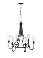 Six Light Chandelier by Millennium