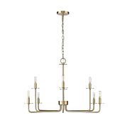 Eight Light Chandelier by Millennium