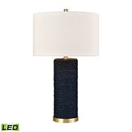 Sherman 1-Light LED Table Lamp in Navy