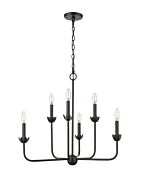 Six Light Chandelier by Millennium