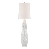 Husk 1-Light Floor Lamp in White