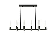 Noemi 10-Light LED Pendant in Black