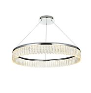 Rune 1-Light LED Chandelier in Chrome